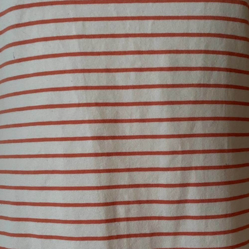Forever 21 White & Coral Stripe Bodycon Dress - Picture 10 of 16